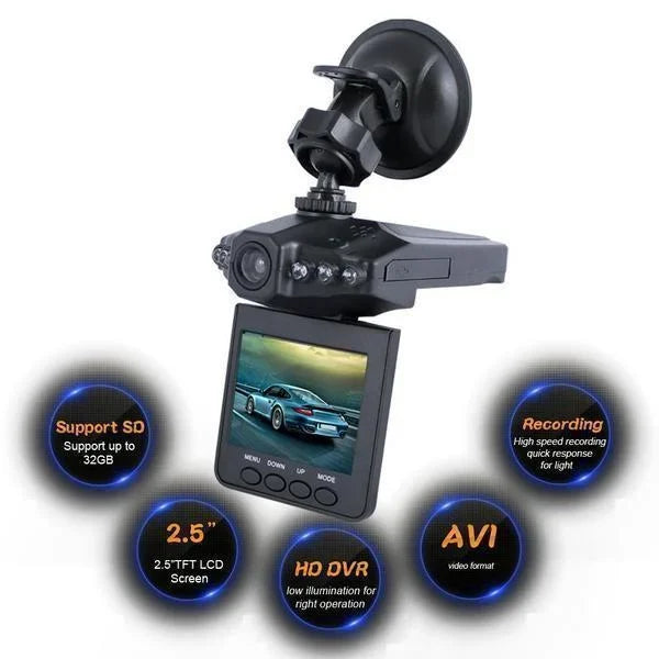 🎁 49% OFF - 1080p HD Night Vision Dash Cam