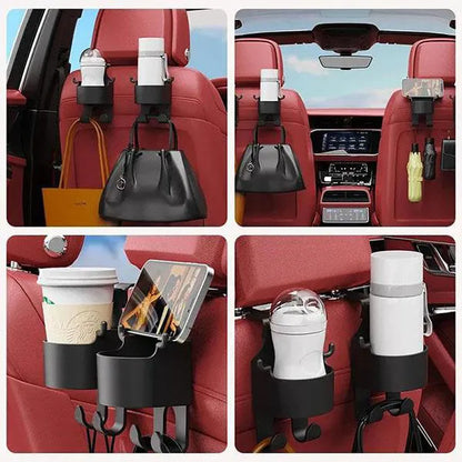 Car Seat Back Organizer with Cup Holder