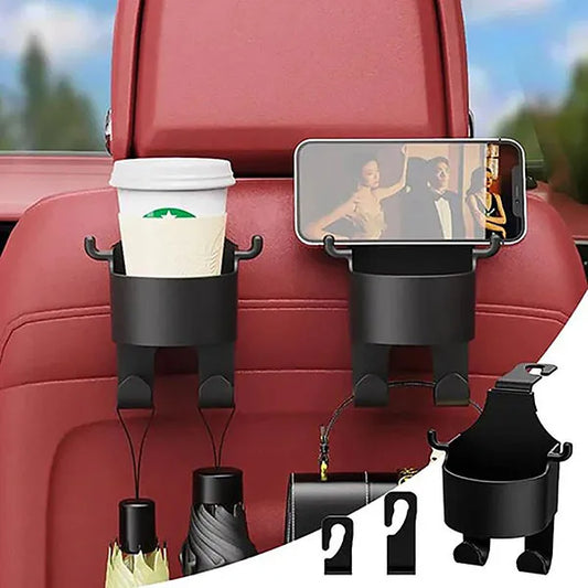 Car Seat Back Organizer with Cup Holder