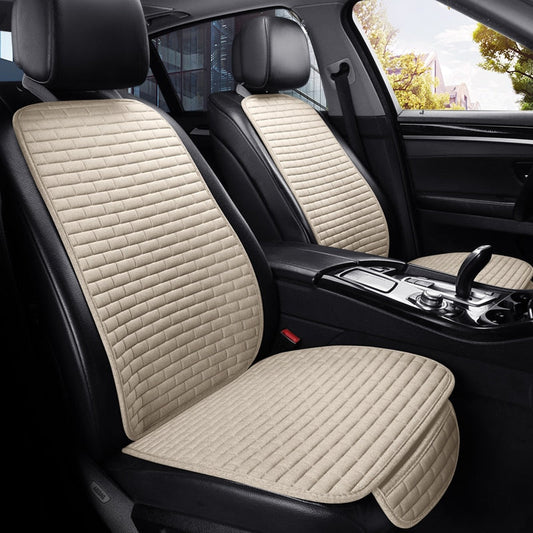 DCM Car Flax Seat Protect Cushion Automobile Seat Covers