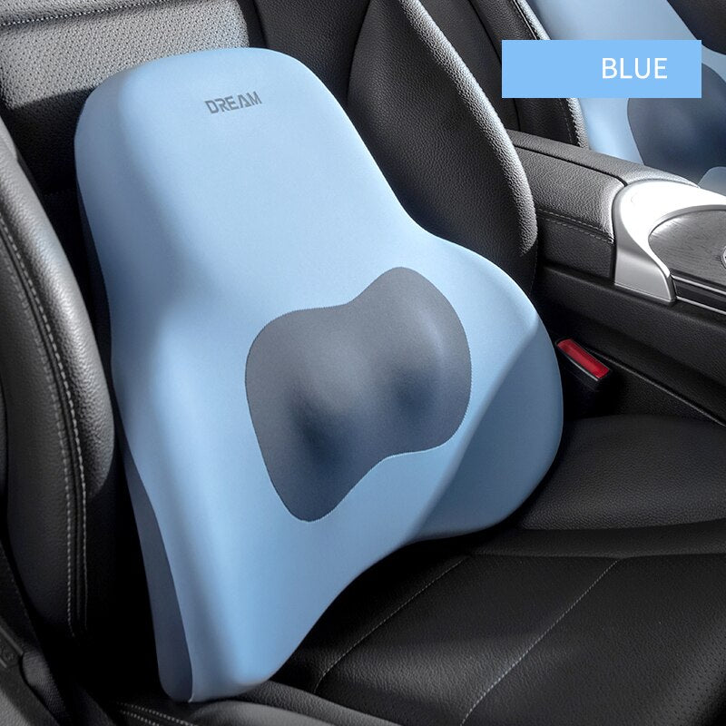 New Stength Cloth Car Neck Pillow Support Memory Foam Seat