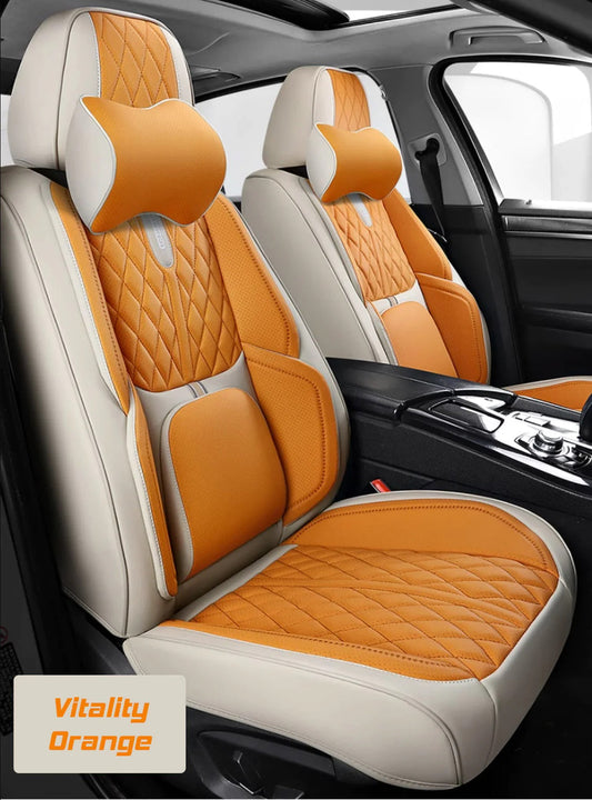 DCM Car Full set Leather seat covers Luxury for all Cars (GZ03)